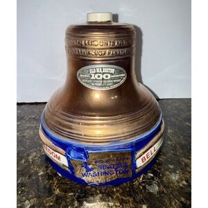 1976 Old Mr. Boston Freedom Bell – Seattle, WA Commemorative Bourbon Decanter**